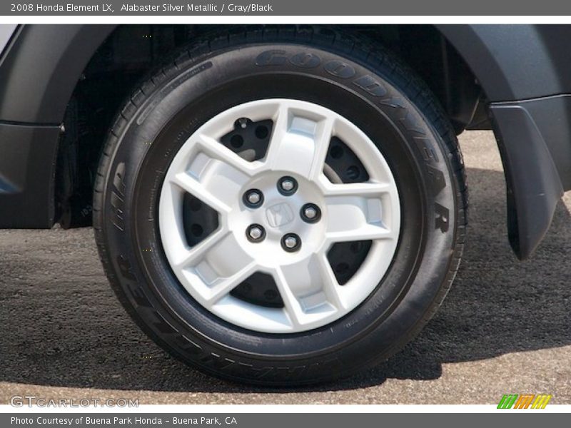 Alabaster Silver Metallic / Gray/Black 2008 Honda Element LX