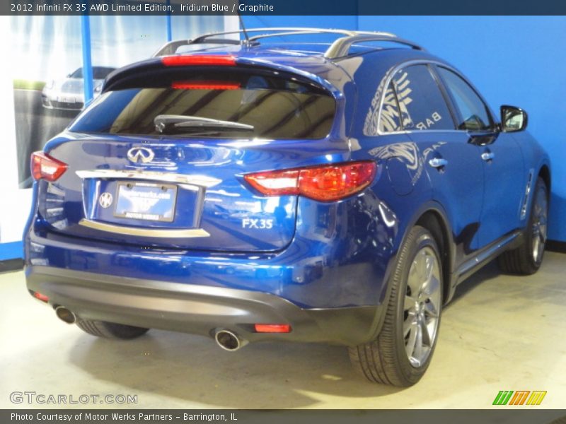 Iridium Blue / Graphite 2012 Infiniti FX 35 AWD Limited Edition