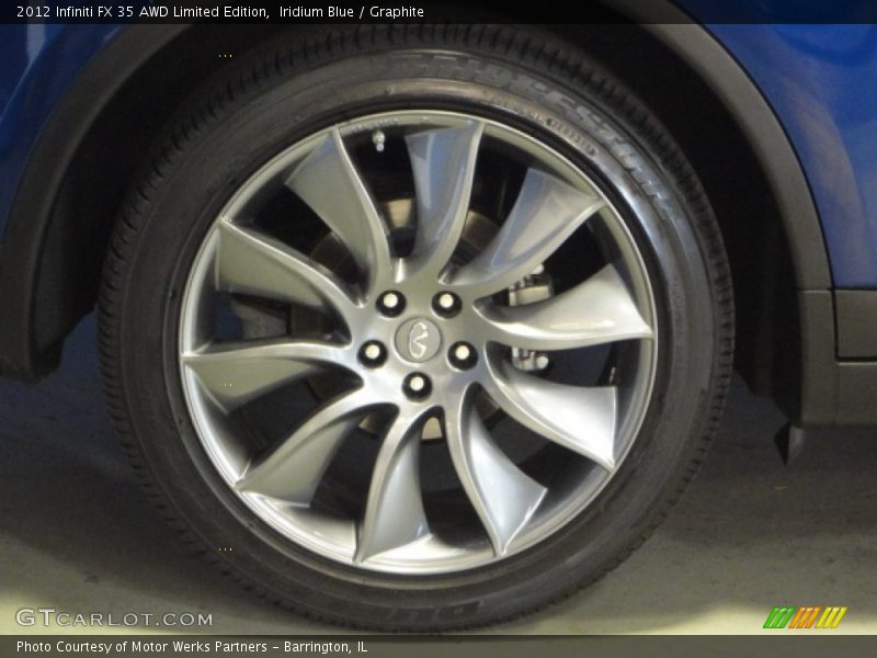 Iridium Blue / Graphite 2012 Infiniti FX 35 AWD Limited Edition