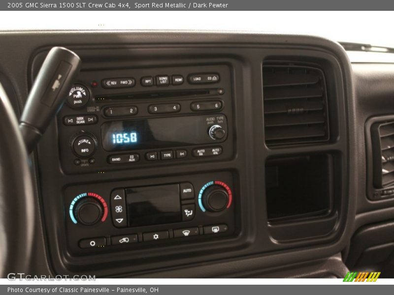 Sport Red Metallic / Dark Pewter 2005 GMC Sierra 1500 SLT Crew Cab 4x4
