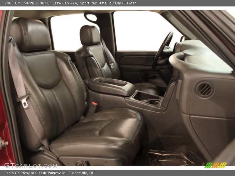 Sport Red Metallic / Dark Pewter 2005 GMC Sierra 1500 SLT Crew Cab 4x4