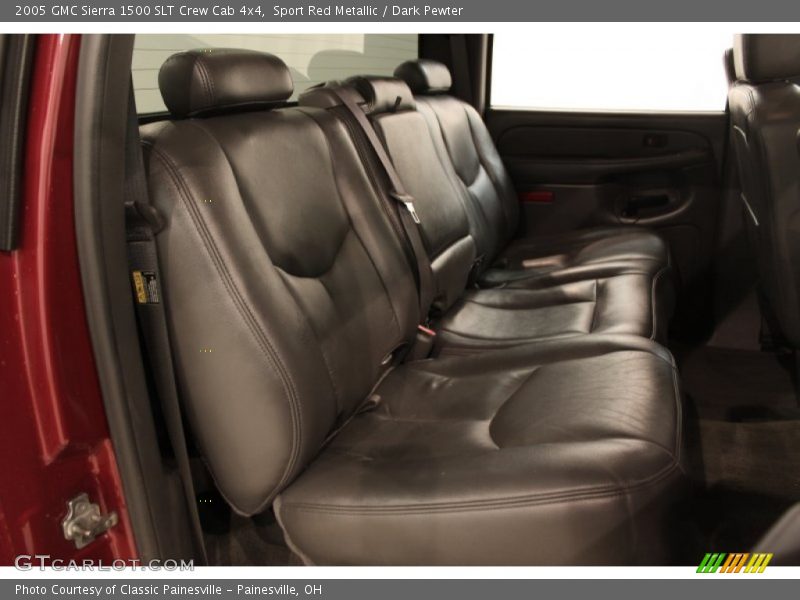 Sport Red Metallic / Dark Pewter 2005 GMC Sierra 1500 SLT Crew Cab 4x4