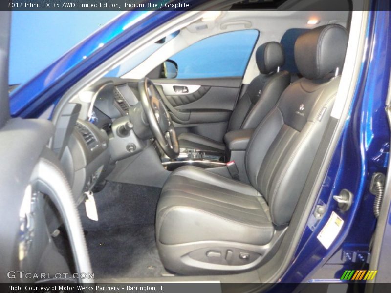 Iridium Blue / Graphite 2012 Infiniti FX 35 AWD Limited Edition