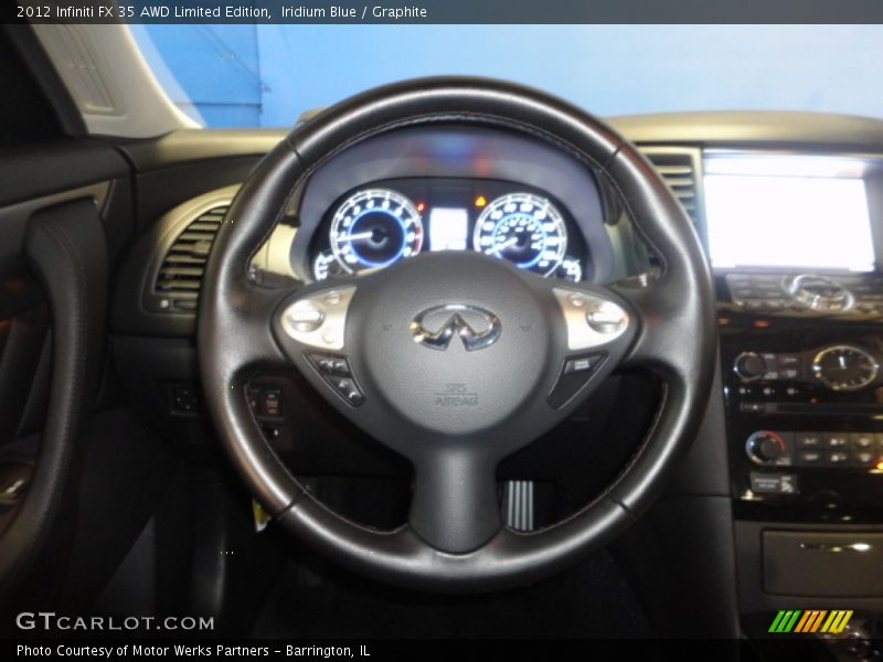 Iridium Blue / Graphite 2012 Infiniti FX 35 AWD Limited Edition