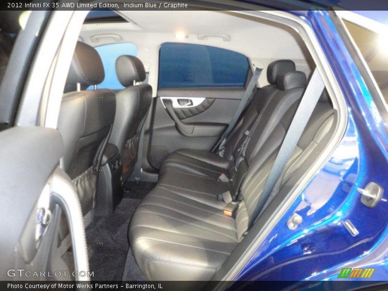 Iridium Blue / Graphite 2012 Infiniti FX 35 AWD Limited Edition