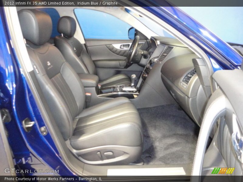 Iridium Blue / Graphite 2012 Infiniti FX 35 AWD Limited Edition