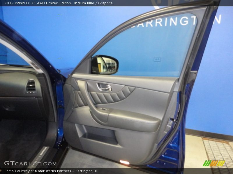 Iridium Blue / Graphite 2012 Infiniti FX 35 AWD Limited Edition