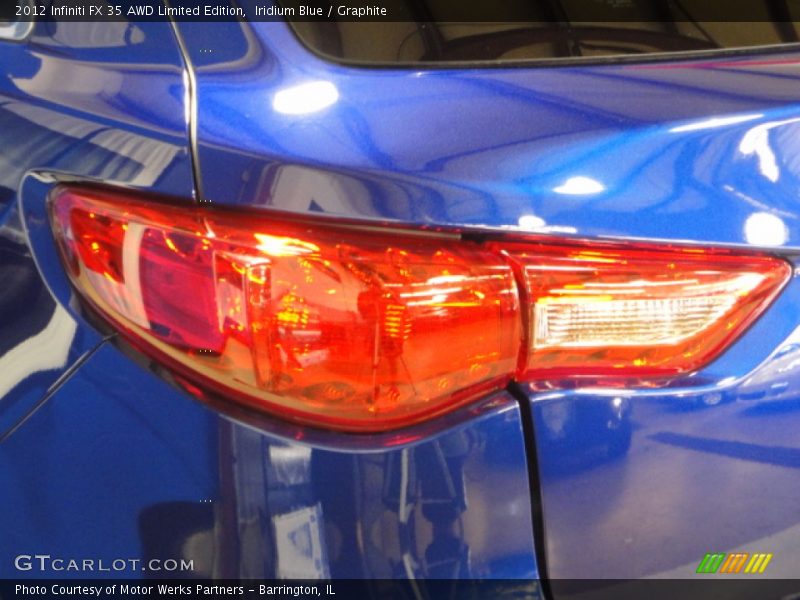 Iridium Blue / Graphite 2012 Infiniti FX 35 AWD Limited Edition