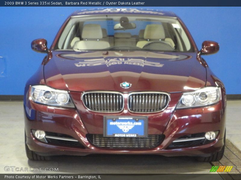 Barbara Red Metallic / Oyster Dakota Leather 2009 BMW 3 Series 335xi Sedan