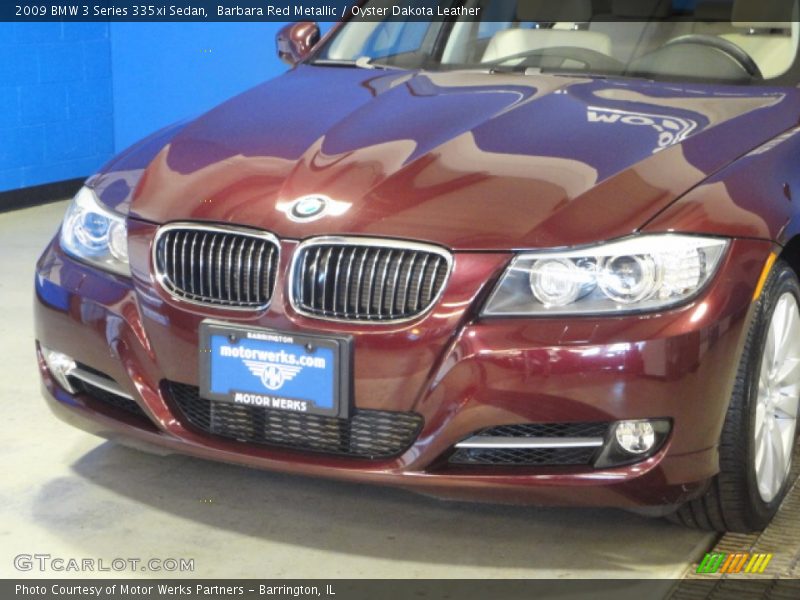 Barbara Red Metallic / Oyster Dakota Leather 2009 BMW 3 Series 335xi Sedan