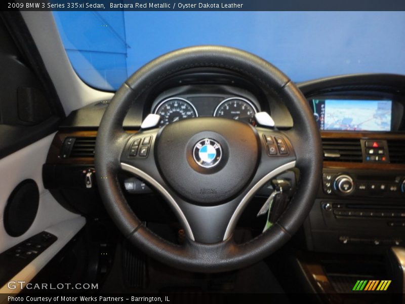 Barbara Red Metallic / Oyster Dakota Leather 2009 BMW 3 Series 335xi Sedan