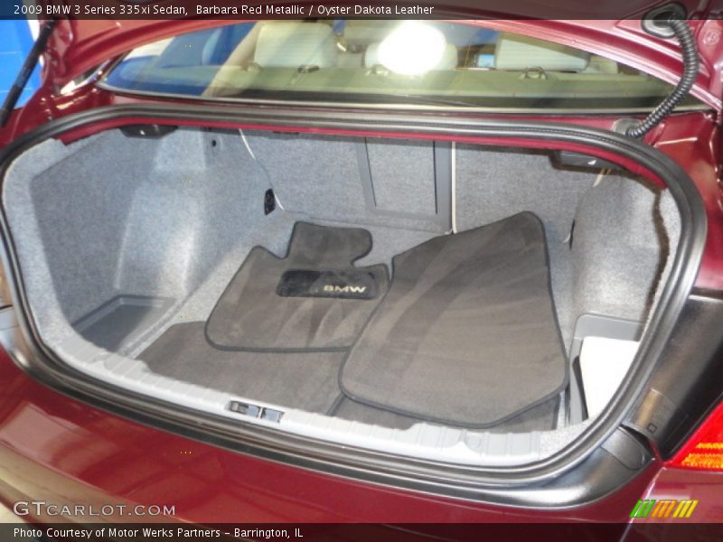 Barbara Red Metallic / Oyster Dakota Leather 2009 BMW 3 Series 335xi Sedan