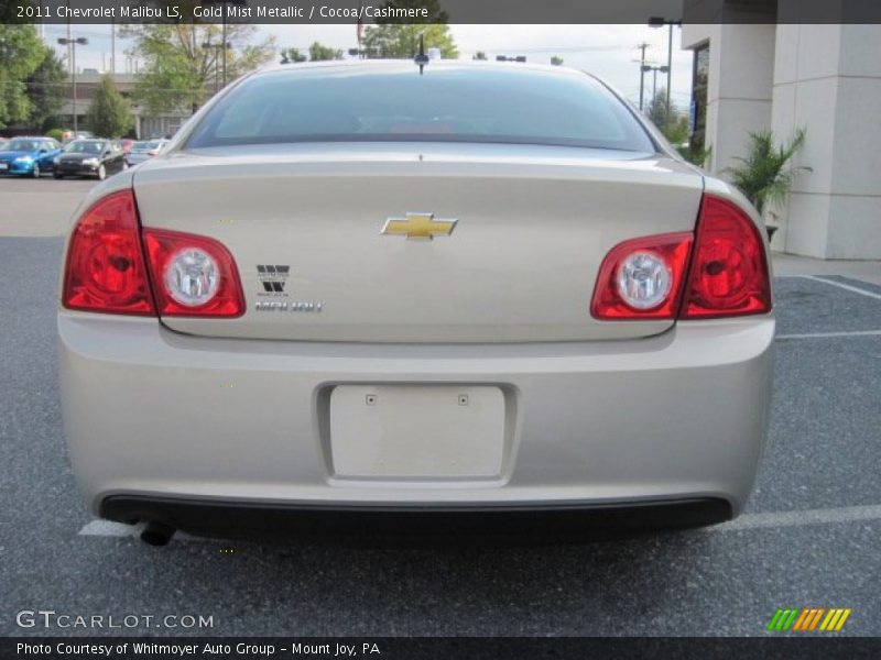 Gold Mist Metallic / Cocoa/Cashmere 2011 Chevrolet Malibu LS