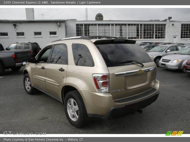 Sandstone Metallic / Light Cashmere 2005 Chevrolet Equinox LS AWD