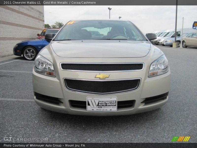 Gold Mist Metallic / Cocoa/Cashmere 2011 Chevrolet Malibu LS