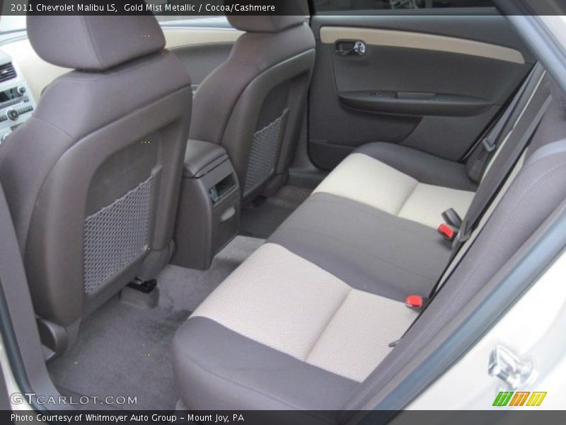 Gold Mist Metallic / Cocoa/Cashmere 2011 Chevrolet Malibu LS