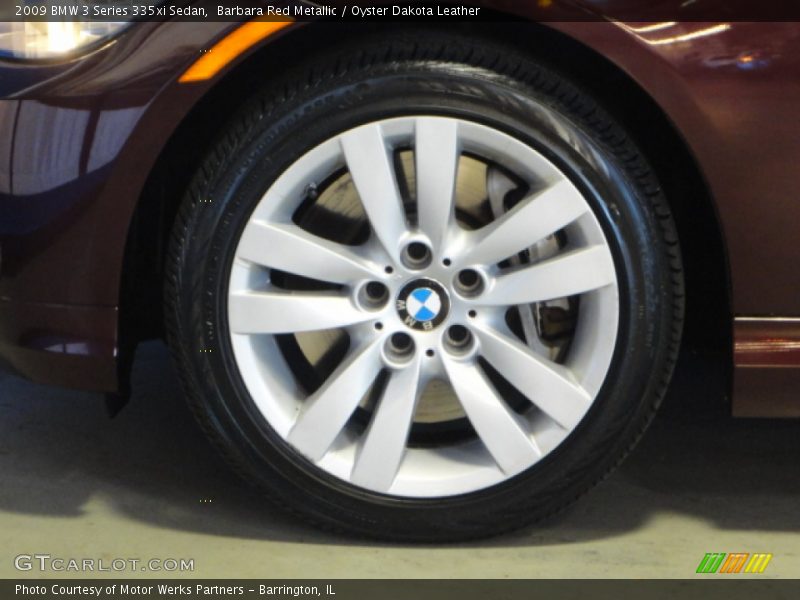 Barbara Red Metallic / Oyster Dakota Leather 2009 BMW 3 Series 335xi Sedan