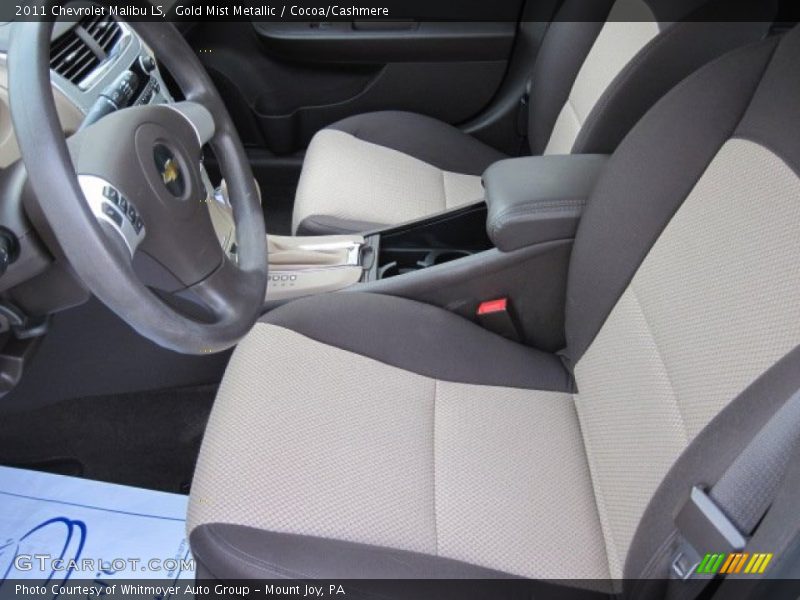 Gold Mist Metallic / Cocoa/Cashmere 2011 Chevrolet Malibu LS