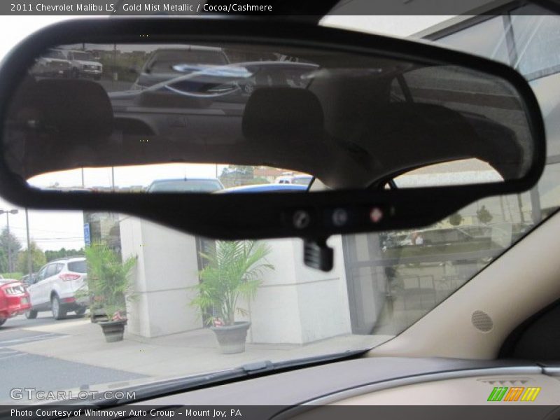 Gold Mist Metallic / Cocoa/Cashmere 2011 Chevrolet Malibu LS