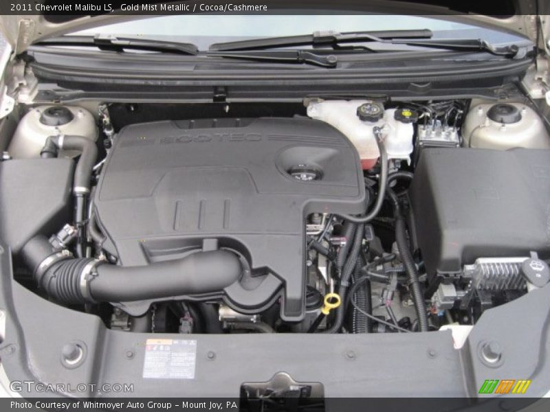Gold Mist Metallic / Cocoa/Cashmere 2011 Chevrolet Malibu LS