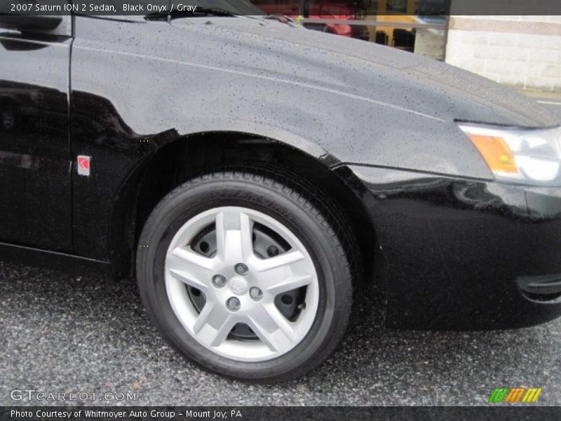 Black Onyx / Gray 2007 Saturn ION 2 Sedan