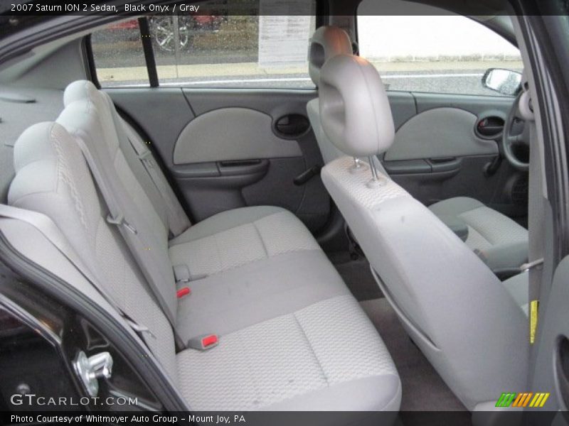 Black Onyx / Gray 2007 Saturn ION 2 Sedan