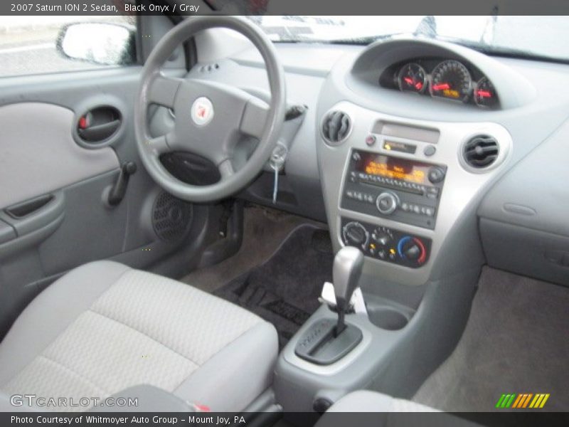 Black Onyx / Gray 2007 Saturn ION 2 Sedan