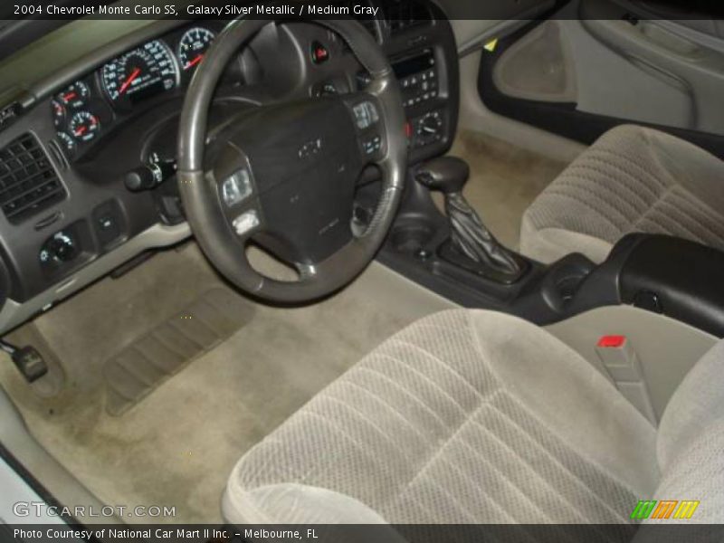 Galaxy Silver Metallic / Medium Gray 2004 Chevrolet Monte Carlo SS