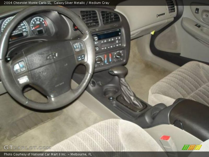 Galaxy Silver Metallic / Medium Gray 2004 Chevrolet Monte Carlo SS