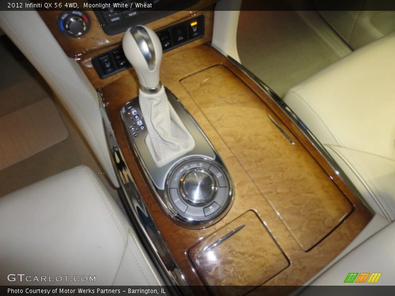 Moonlight White / Wheat 2012 Infiniti QX 56 4WD