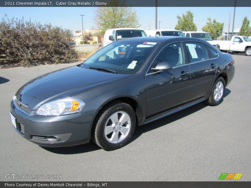 Cyber Gray Metallic / Ebony 2011 Chevrolet Impala LT