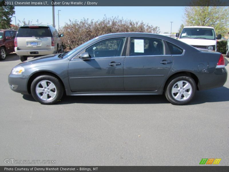 Cyber Gray Metallic / Ebony 2011 Chevrolet Impala LT