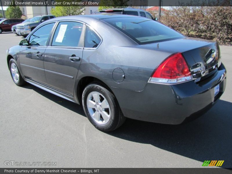 Cyber Gray Metallic / Ebony 2011 Chevrolet Impala LT