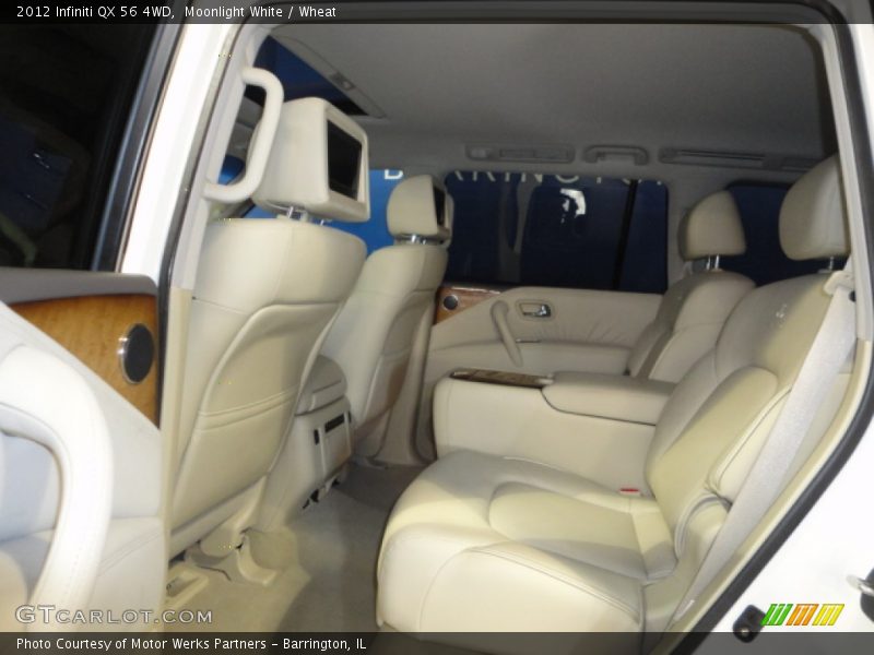 Moonlight White / Wheat 2012 Infiniti QX 56 4WD