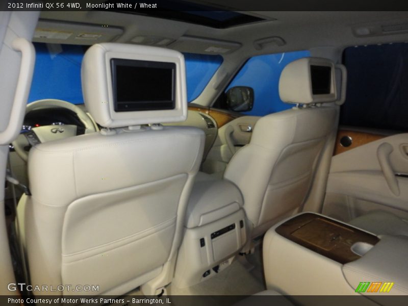 Moonlight White / Wheat 2012 Infiniti QX 56 4WD