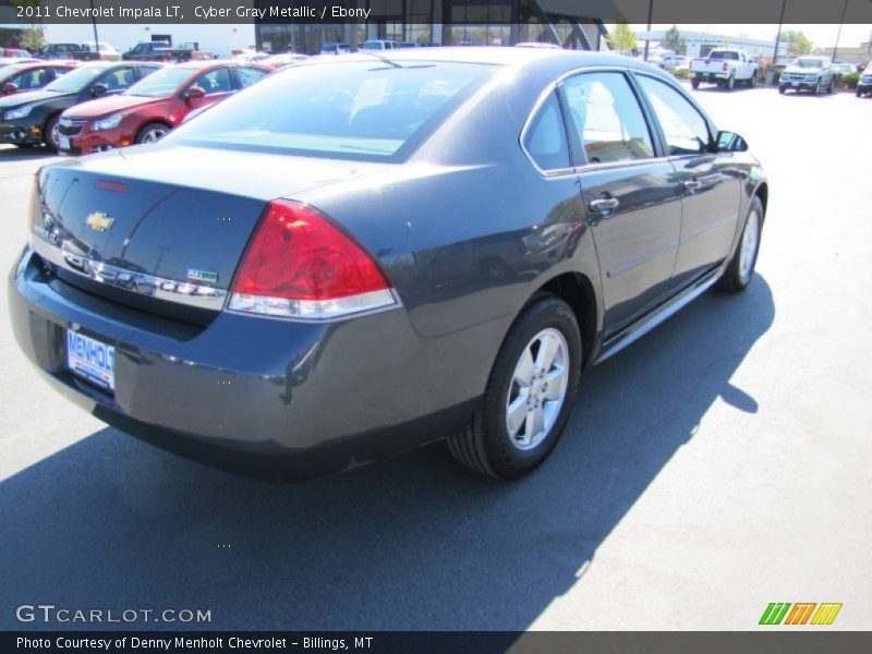 Cyber Gray Metallic / Ebony 2011 Chevrolet Impala LT