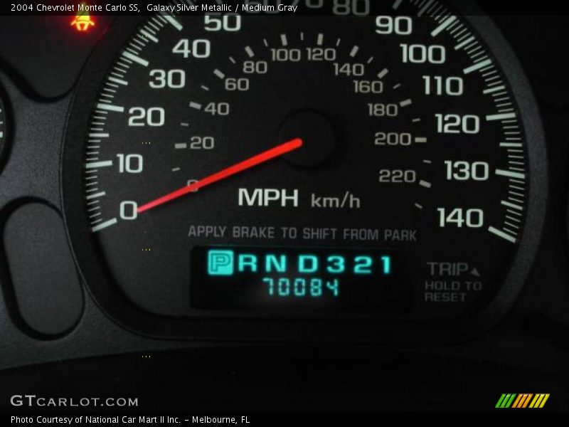 Galaxy Silver Metallic / Medium Gray 2004 Chevrolet Monte Carlo SS