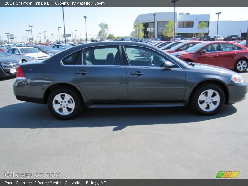 Cyber Gray Metallic / Ebony 2011 Chevrolet Impala LT