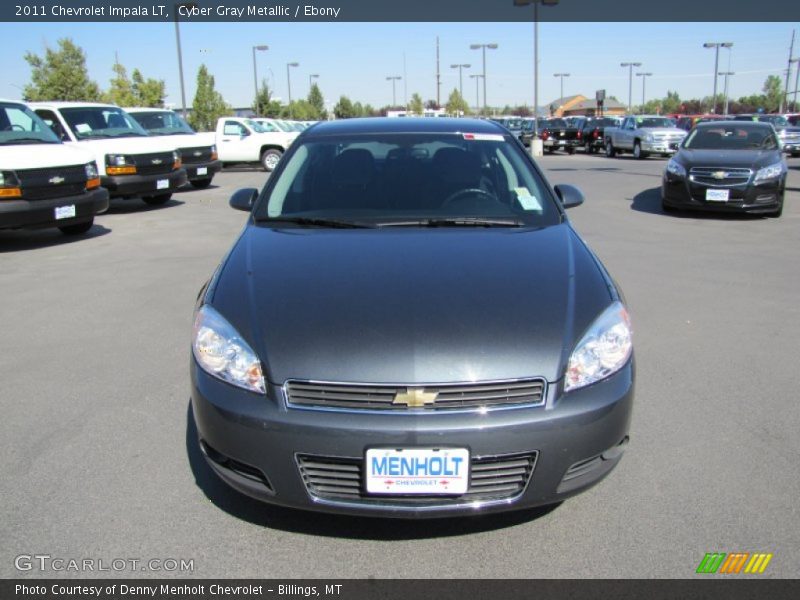 Cyber Gray Metallic / Ebony 2011 Chevrolet Impala LT