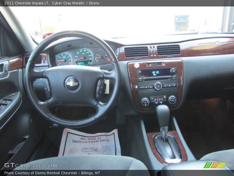 Cyber Gray Metallic / Ebony 2011 Chevrolet Impala LT