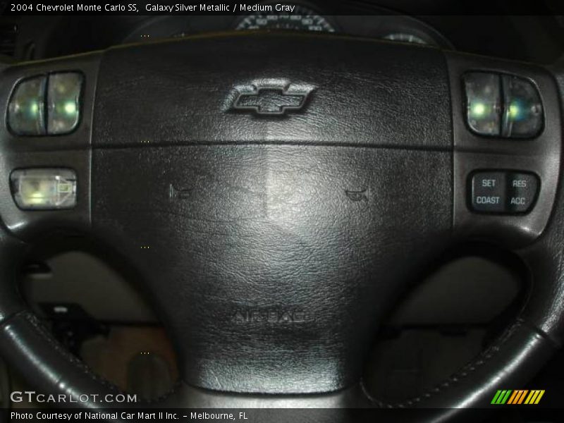 Galaxy Silver Metallic / Medium Gray 2004 Chevrolet Monte Carlo SS