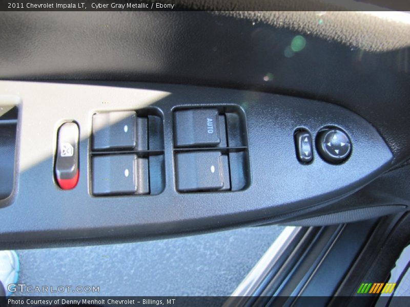 Cyber Gray Metallic / Ebony 2011 Chevrolet Impala LT
