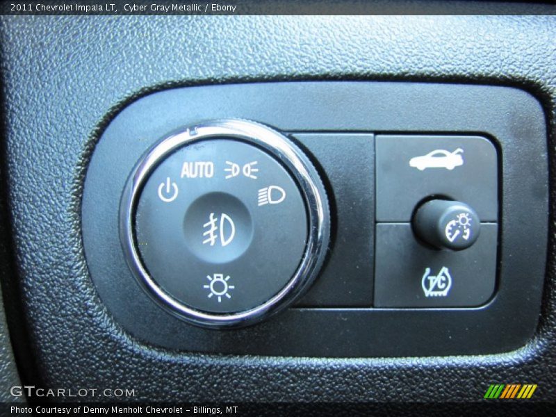 Cyber Gray Metallic / Ebony 2011 Chevrolet Impala LT