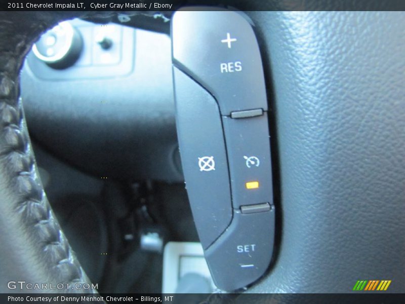 Cyber Gray Metallic / Ebony 2011 Chevrolet Impala LT