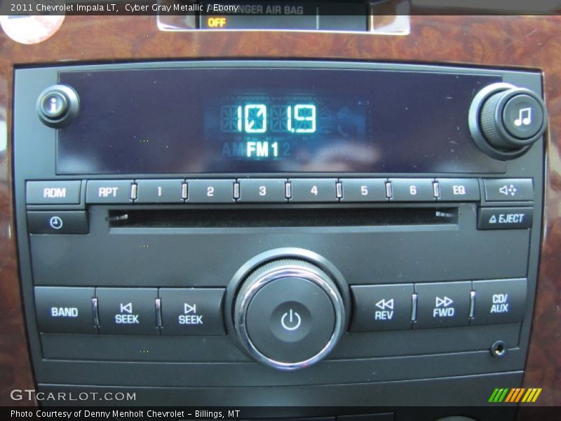 Cyber Gray Metallic / Ebony 2011 Chevrolet Impala LT