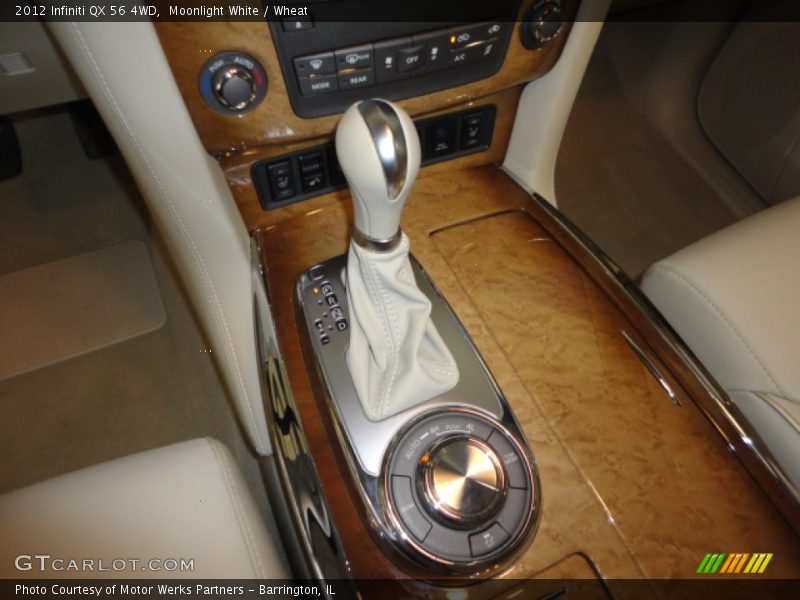 Moonlight White / Wheat 2012 Infiniti QX 56 4WD