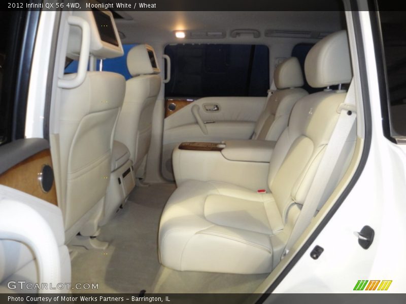 Moonlight White / Wheat 2012 Infiniti QX 56 4WD
