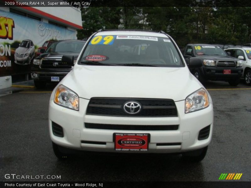 Super White / Ash Gray 2009 Toyota RAV4 I4