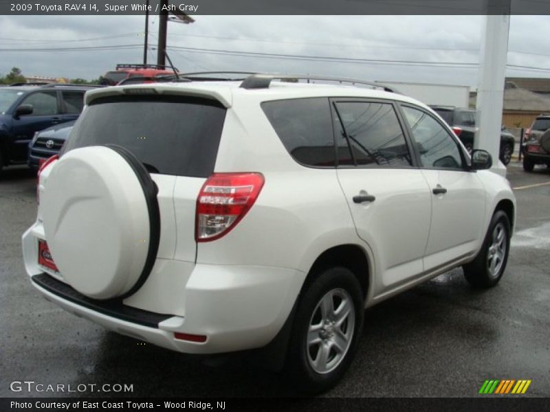 Super White / Ash Gray 2009 Toyota RAV4 I4