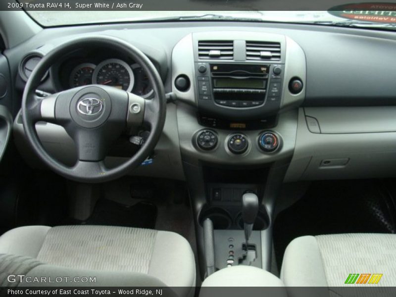 Super White / Ash Gray 2009 Toyota RAV4 I4